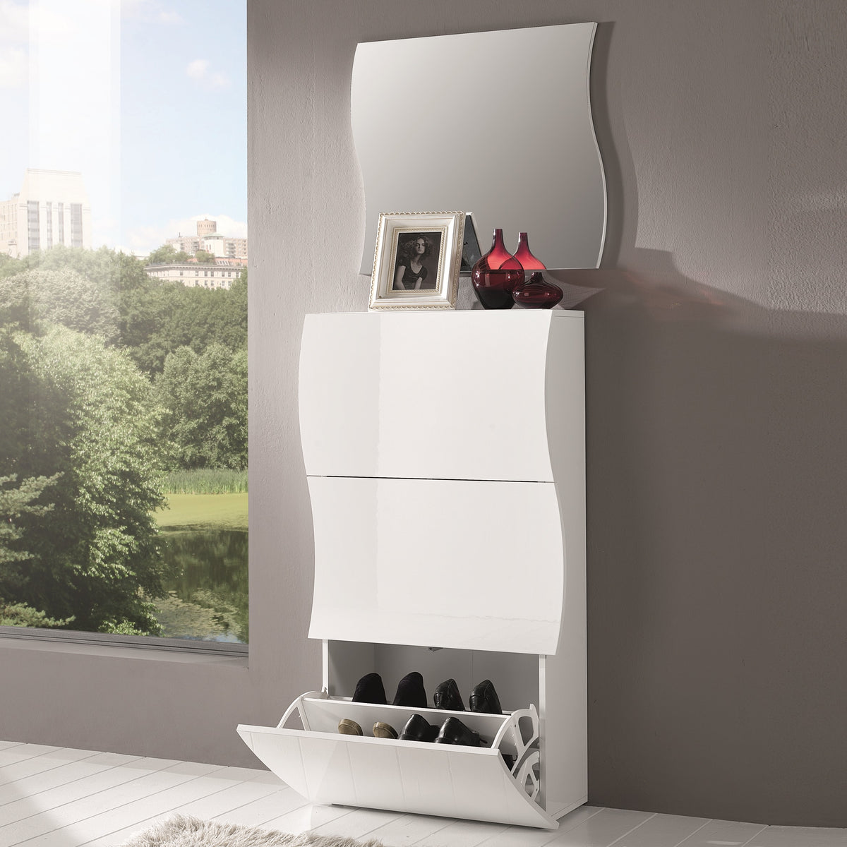 White gloss shoe cabinet the range new arrivals